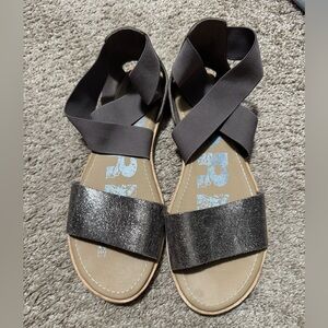 Sorel Ella Sandals pewter Size 10
